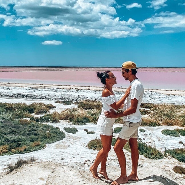 Les salins en Camargue